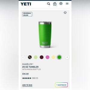 Yeti Rambler